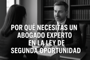 abogado experto en ley de segunda oportunidad