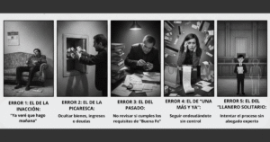 ERRORES SEGUNDA OPORTUNIDAD