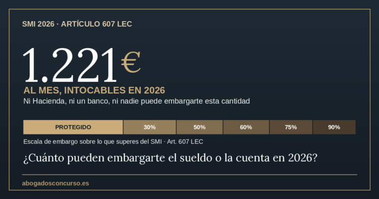 sueldo inembargable
